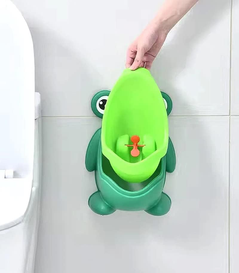 Urinario De Pared Para Niño Baño Pelela Portátil Rana