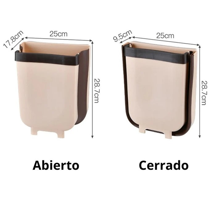 Super Promo - 2x1 - Basurero Plegable Cocina