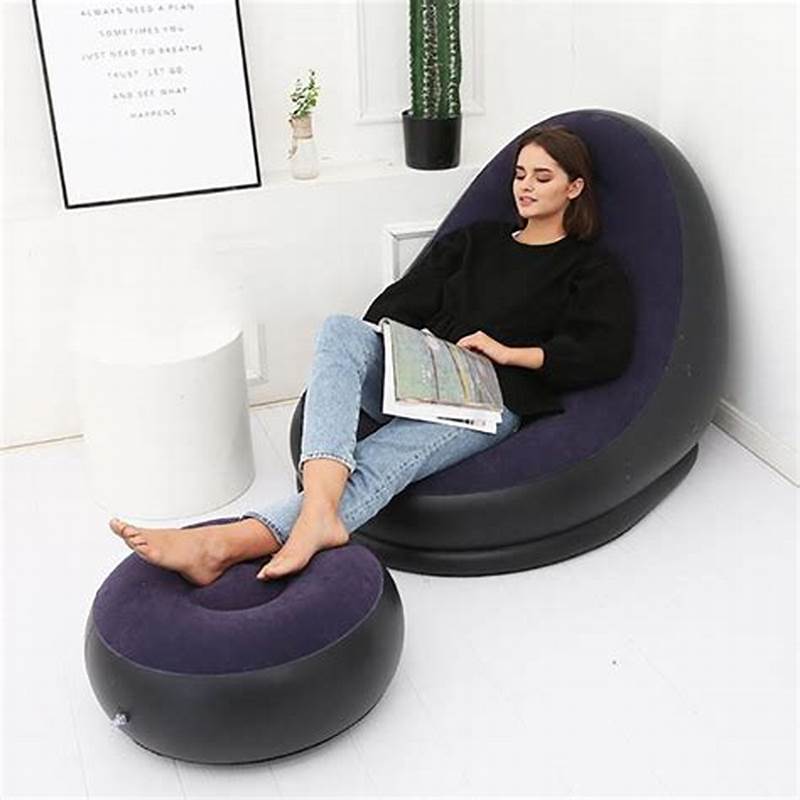 SOFA INFLABLE CON PUFF