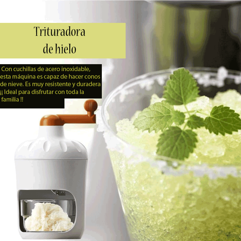 🍹🍸Nueva trituradora de hielo 🍨🍦¡¡ NO SE QUEDE SIN EL SUYA!!😎