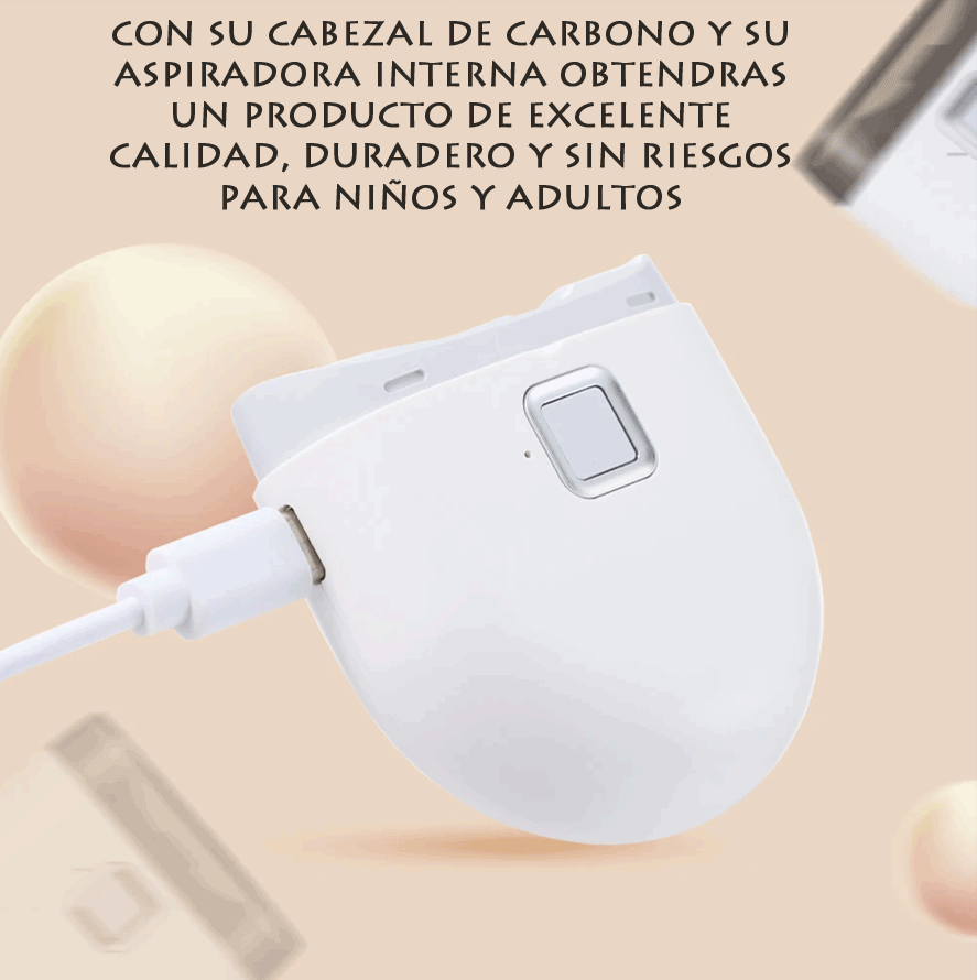 CORTAÚÑAS ELÉCTRICO RECARGABLE