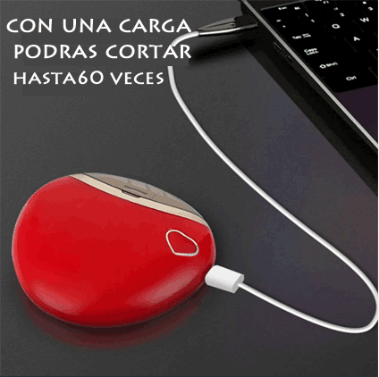 CORTAÚÑAS ELÉCTRICO RECARGABLE