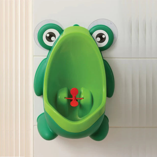 Urinario De Pared Para Niño Baño Pelela Portátil Rana