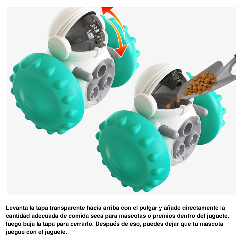 Juguete Perro Dispensador de Alimento