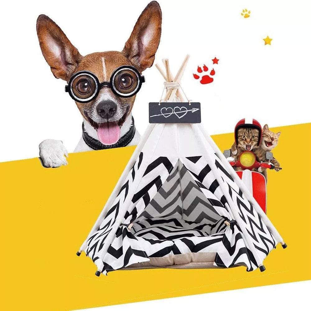 Tienda De Campaña Tipi Mascotas Perros C